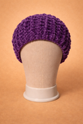 Amethyst Ribbed Slouchy Beanie